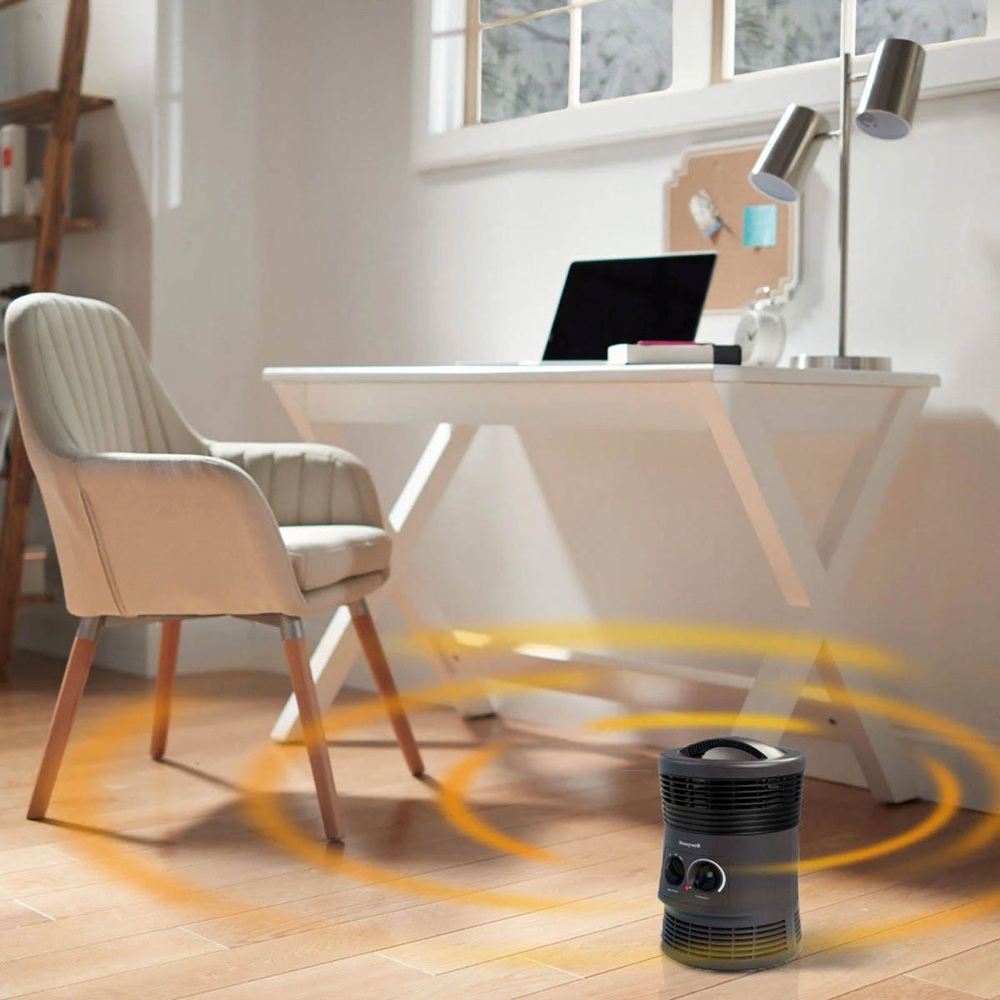 NEW Honeywell 360° Surround Heat Space Heater Warm Cozy Home Office Livingroom - Picture 7 of 10